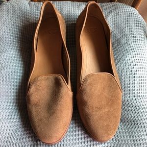UGG suede flats